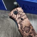 Chaves Redencion 229 - Davy Jones - Relief Engraved Copper Scales - Knife Install Optional - 4 Blade Styles - New In Box - Image 4
