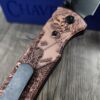 Chaves Redencion 229 - Davy Jones - Relief Engraved Copper Scales - Knife Install Optional - 4 Blade Styles - New In Box
