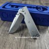 Chaves TAK Blue Label - Titanium Scales - Complete Knife - Satin Elmax Blade - 2 Blade Style Options - New In Box