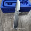 Chaves TAK Blue Label - Titanium Scales - Complete Knife - Satin Elmax Blade - 2 Blade Style Options - New In Box