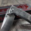 Chaves Knives - Relief Engraved RCK9 - Chaves Skull Keys - Titanium - M390 Steel - COMPLETE KNIFE - Extra clip - New in box