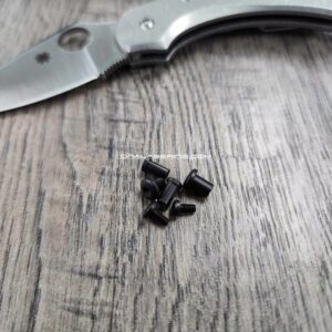 Replacement Hardware Kit for Spyderco Dragonfly - Stainless Steel - Black Finish ***Knife NOT Included***