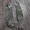 Benchmade Griptilian - Goonies Map - Laser Engraved OD Green Aluminum Loop Scales - With Hardware - EDC Gear
