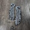 MINI Benchmade Griptilian - Reptile Skin - Laser Engraved Black Aluminum Loop Scales - With Hardware - EDC Gear