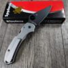 PM3 MAGNACUT Spyderco Para 3 Salt with AWT Skinny Cut titanium scales with V3 Modular stonewashed Pocket Clip - COMPLETE Knife! New In Box