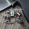 Replacement Screw Set for Spyderco Para Military 2 - Stainless Steel Satin Finish - PM2 - EDC Gear
