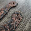 Spyderco PM2 Copper - Shipwreck Patina - Goonies Map - Laser Engraved Scales - EDC Gear - Hardware & Knife Install Options