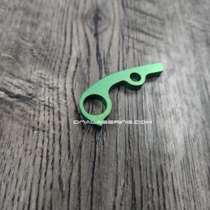 Titanium Backspacer - Anodized Green TI - Spyderco Paramilitary 3 - PM3 - Flytanium Gear