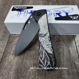 Spyderco PM2 Lotus Scales - G10 - Blue, Black, Red, & Orange Color Options - Flytanium Gear