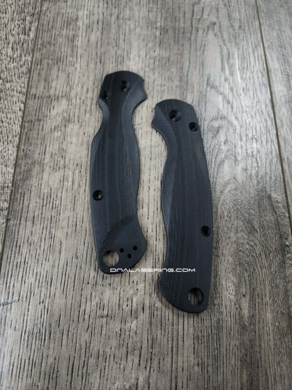 Spyderco PM2 Lotus Scales - G10 - Blue, Black, Red, & Orange Color Options - Flytanium Gear