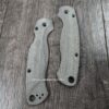 Spyderco PM2 Lotus Scales - Green Canvas Micarta - Flytanium Gear