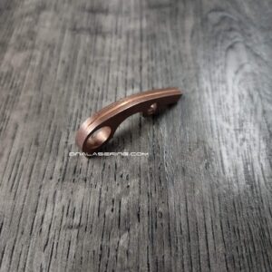 Copper Backspacer - Spyderco Paramilitary 3 - PM3 - Flytanium Gear