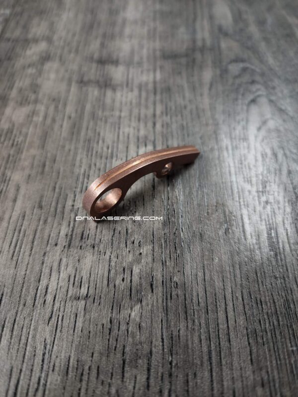 Copper Backspacer - Spyderco Paramilitary 3 - PM3 - Flytanium Gear