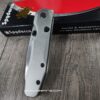 Spyderco Smock Large Pivot - Contoured Titanium Scales - Blacked-Out Hardware - Blacksmith LynchNW Clip