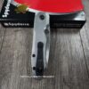 Spyderco Smock Large Pivot - Contoured Titanium Scales - Blacked-Out Hardware - Blacksmith LynchNW Clip