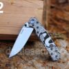 Koi - Yin Yang - Ruike P801 -Fiber Laser Deep Engraved - EDC Gear - Complete Knife