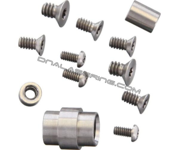 Nordic Runes - Celtic - Spyderco PM2 TI - Fiber Laser Deep Engraved - PM2 Titanium Knife Scales - Flytanium Gear- Knife & Hardware Optional