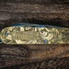 Victorinox Cadet - Customizable - NEW Relief Engraving Style - Brass Copper or Titanium Scales - Deep Laser Engraved Leaf Scroll - NIB - EDC