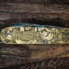 Victorinox Cadet - Customizable - NEW Relief Engraving Style - Brass Copper or Titanium Scales - Deep Laser Engraved Leaf Scroll - NIB - EDC