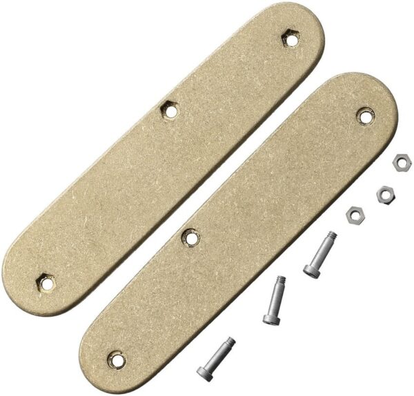 Victorinox Cadet - Customizable - NEW Relief Engraving Style - Brass Copper or Titanium Scales - Deep Laser Engraved Leaf Scroll - NIB - EDC