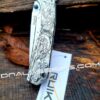 Plague Doctor - Ruike P801 - Fiber Laser Deep Engraved - EDC Gear - Complete Knife
