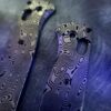 Damascus Pattern - Benchmade Bugout - Deep Laser Engraved Titanium Scales - Flytanium Gear *Scales/ Knife Handles Only*