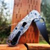 il_fullxfull.3848267529_mm2u-1-1.jpg Spartan Warriors - Spyderco PM2 - Engraved PM2 Titanium Knife Scales - Paramilitary 2 - Flytanium Gear - Knife & Hardware Optional