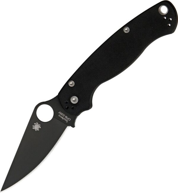 Seigaiha Pattern - Spyderco PM2 TI - Fiber Laser Deep Engraved - PM2 Titanium Knife Scales  Flytanium Gear - Knife & Hardware Optional