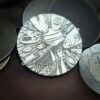Alien Outer Limits - Deep Laser Engraved Brass Coin - Polished Finish