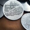 Goonies Doubloon - Deep Laser Engraved Stainless Steel Coin - Polished Finish