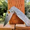 il_fullxfull.4231563810_qtzz-1-1.jpg Topographic Map - Spyderco PM2 TI - Fiber Laser Deep Engraved - Titanium Knife Scales - Flytanium Gear - Knife & Hardware Optional