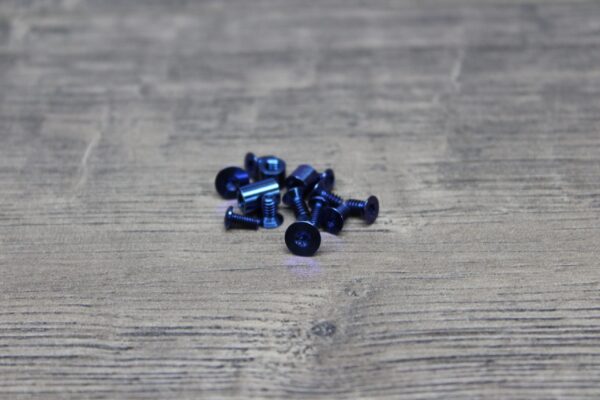 Spyderco Yojimbo 2 - Yojumbo - Titanium Hardware Kit - Anodized Blue or Bronze