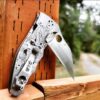 il_fullxfull.4239770817_o2cq-1.jpg LynchNW Spyderco - Yojimbo Kanji - Engraved Titanium - Deep Carry Pocket Knife Clip - Blacksmith, Satin or Sandwashed Finish MADE In USA