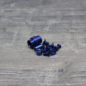 Spyderco PM2 - Titanium Hardware Kit - Anodized Blue or Bronze