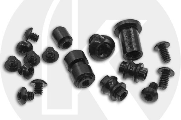 Paisley Bandana Pattern - Benchmade Bugout - Laser Engraved Scales - Black Cerakote - Aluminum - Scales/Handles Only *Optional Hardware*