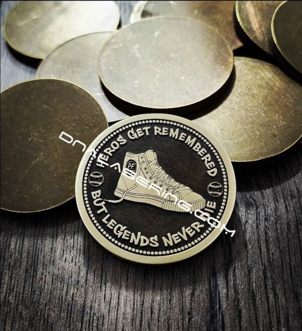 The Sandlot - Killin Me Smalls - Deep Laser Engraved Brass Coin - Polished and Aged Finish