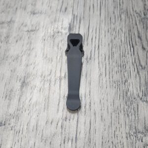 LynchNW Benchmade - Standard - Titanium - Blacksmith Finish - Deep Carry Pocket Clip - Bugout