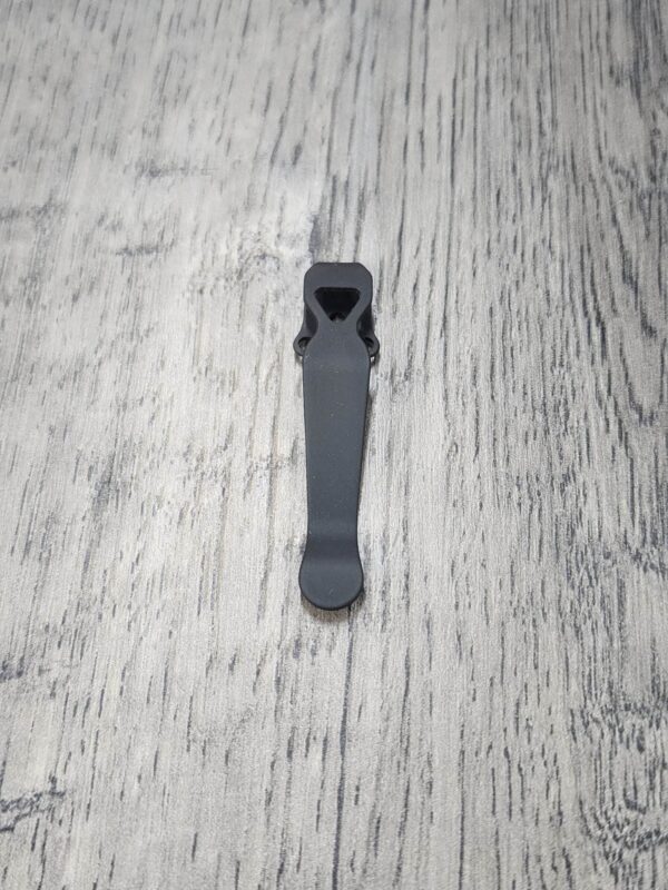 LynchNW Benchmade - Standard - Titanium - Blacksmith Finish - Deep Carry Pocket Clip - Bugout