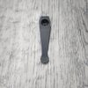 LynchNW Spyderco - Mythosaur Skull - Laser Engraved Titanium - Deep Carry Pocket Clip - Blacksmith, Satin or Sandwashed Finish MADE in USA