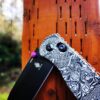 Viking Runes - Celtic Knots - Fiber Laser Engraved - Kizer Drop Bear - EDC - COMPLETE KNIFE!