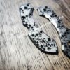 Skulls - Spyderco Dragonfly TI - Deep Laser Engraved Titanium Scales - Flytanium - EDC Gear