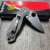 PM3 Lotus - Green Linen Micarta Scales for Spyderco Paramilitary 3  - Flytanium Gear - Knife Install Optional