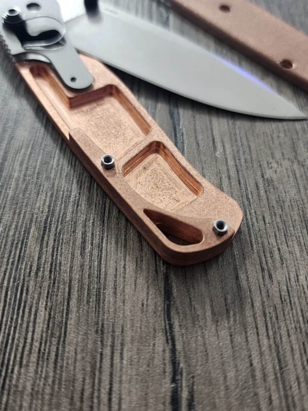 Benchmade Bugout 535 - Copper Backspacer - Flytanium Gear