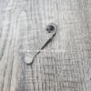 LynchNW Spyderco - Seigaiha Waves - Deep Laser Engraved Titanium - Deep Carry Pocket Clip - Blacksmith or Sandwashed Finish - MADE in USA