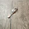 LynchNW Spyderco - Koi Fish - Laser Engraved Titanium - Deep Carry Pocket Knife Clip - Blacksmith, Satin or Sandwashed Finish