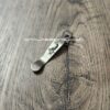 LynchNW Benchmade - Koi Fish -Laser Engraved Titanium - Deep Carry Pocket Knife Clip - Blacksmith, Satin or Sandwash Finish MADE in the USA!