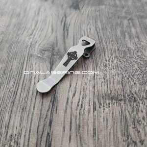 il_fullxfull.5109055968_skwq-1.jpg Benchmade - Celtic Cross - Engraved Titanium - Deep Carry Pocket Knife Clip - Blacksmith Satin or Sandwash Finish - MADE In USA