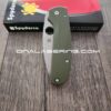 il_fullxfull.5123782130_r16x.jpg Spyderco Shaman - Lotus Scales - G-10 OD Green - Flytanium Gear *Optional Knife Install & Topographic Laser Engraving*