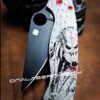 il_fullxfull.5145555652_bglz-1.jpg Predator - Spyderco PM2 - Fiber Laser Deep Engraved - Titanium Knife Scales - EDC Gear - Knife Install Optional Flytanium Gear