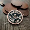Goonies Doubloon - Deep Laser Engraved Copper Coin - with Shipwreck Patina